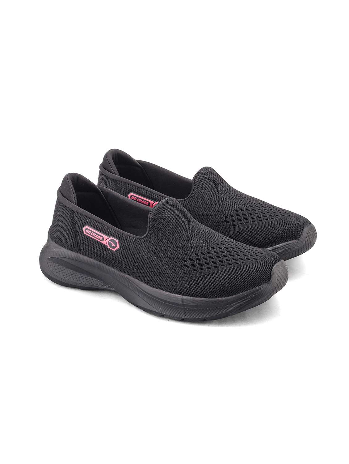 women black slip on casual shoe