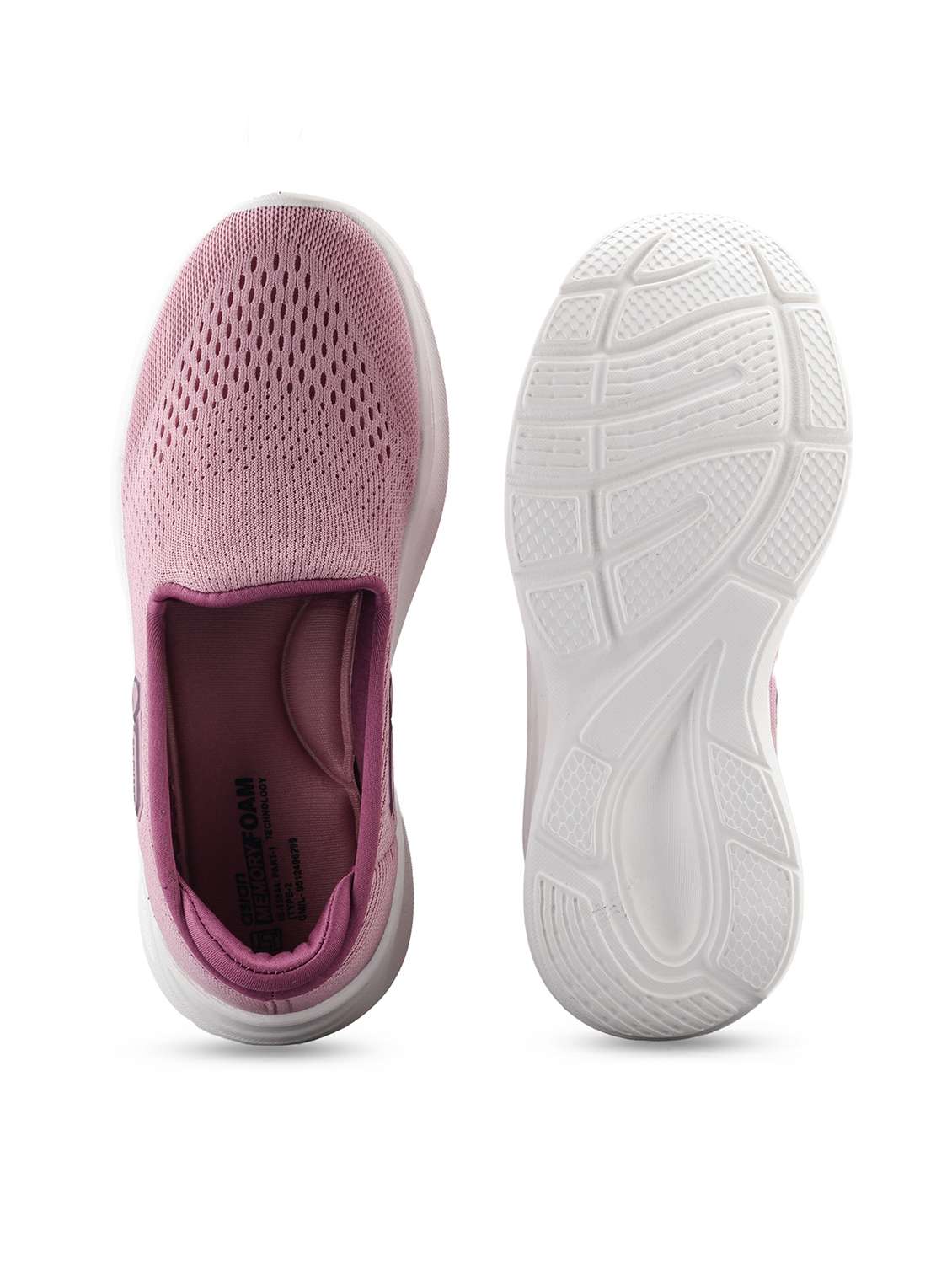 women maroon slip on casual shoe - 22456507 -  Standard Image - 5