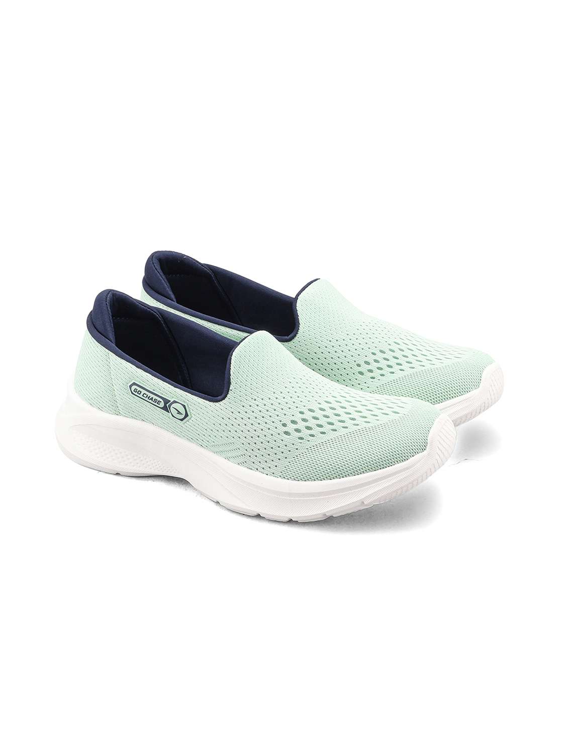 women green slip on casual shoe