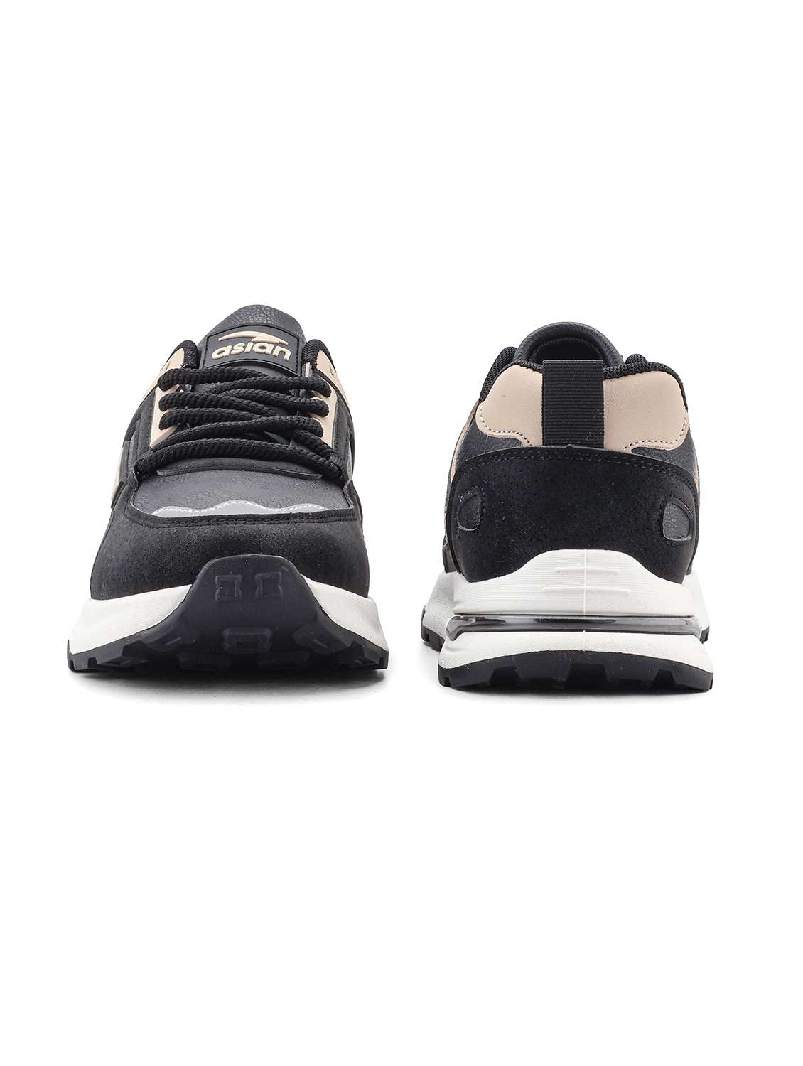 men black lace up sneaker - 22456517 -  Standard Image - 3