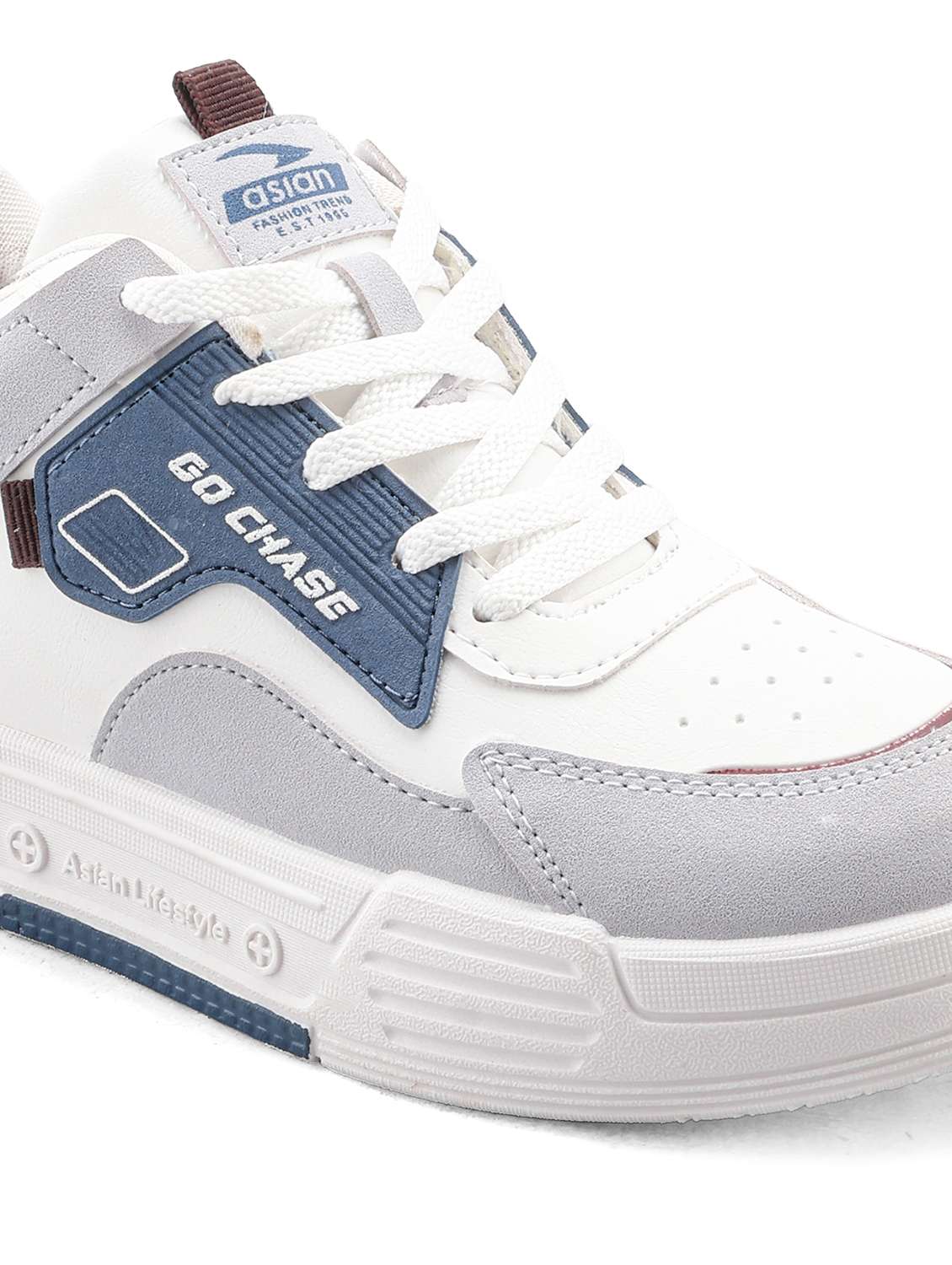 men color block lace up sneaker - 22456525 -  Standard Image - 3