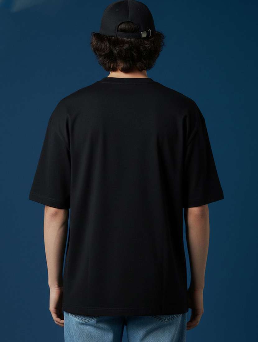 men printed short sleeve oversized t-shirt - 22456545 -  Standard Image - 3