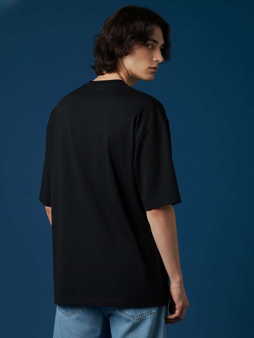 men graphic short sleeve oversized t-shirt - 22456556 -  Standard Image - 3