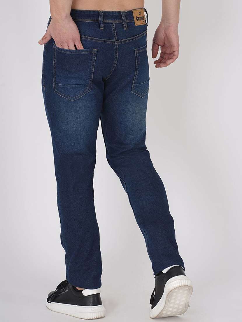 men blue denim jeans - 22456890 -  Standard Image - 3