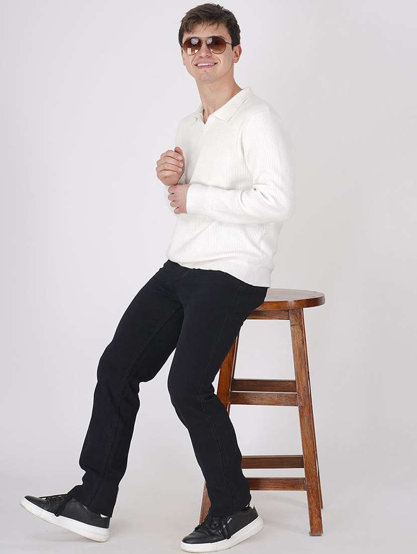 men black denim jean - 22456893 -  Standard Image - 5