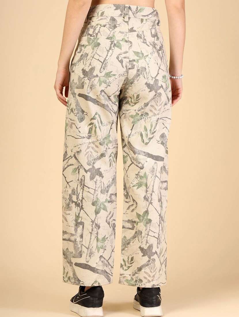 Women Beige Denim Jeans - 22456912 -  Standard Image - 3