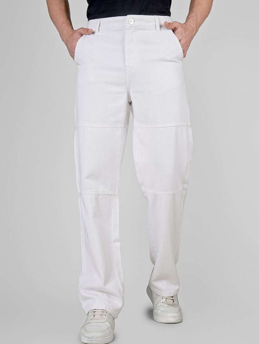 women white denim jean
