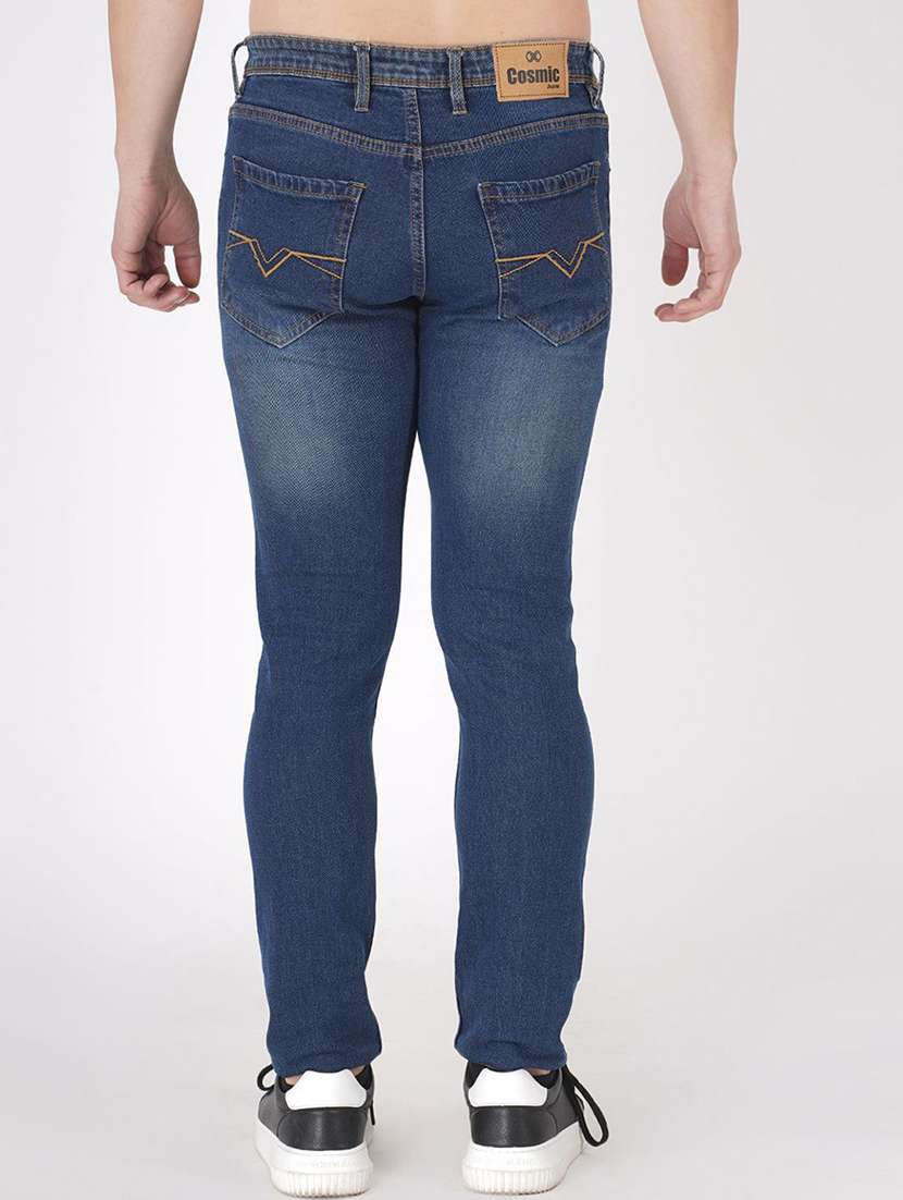 men blue denim jeans - 22457122 -  Standard Image - 3