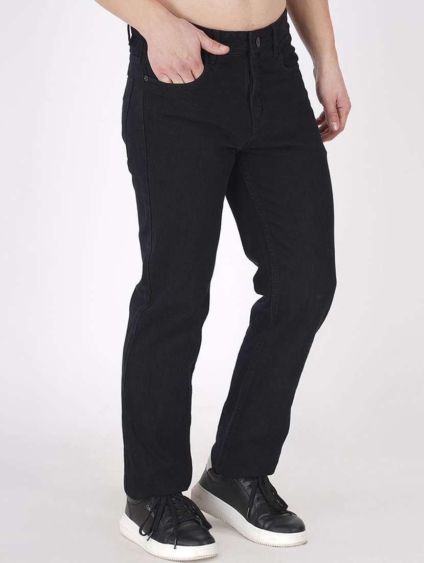 men black denim jean - 22457123 -  Standard Image - 3
