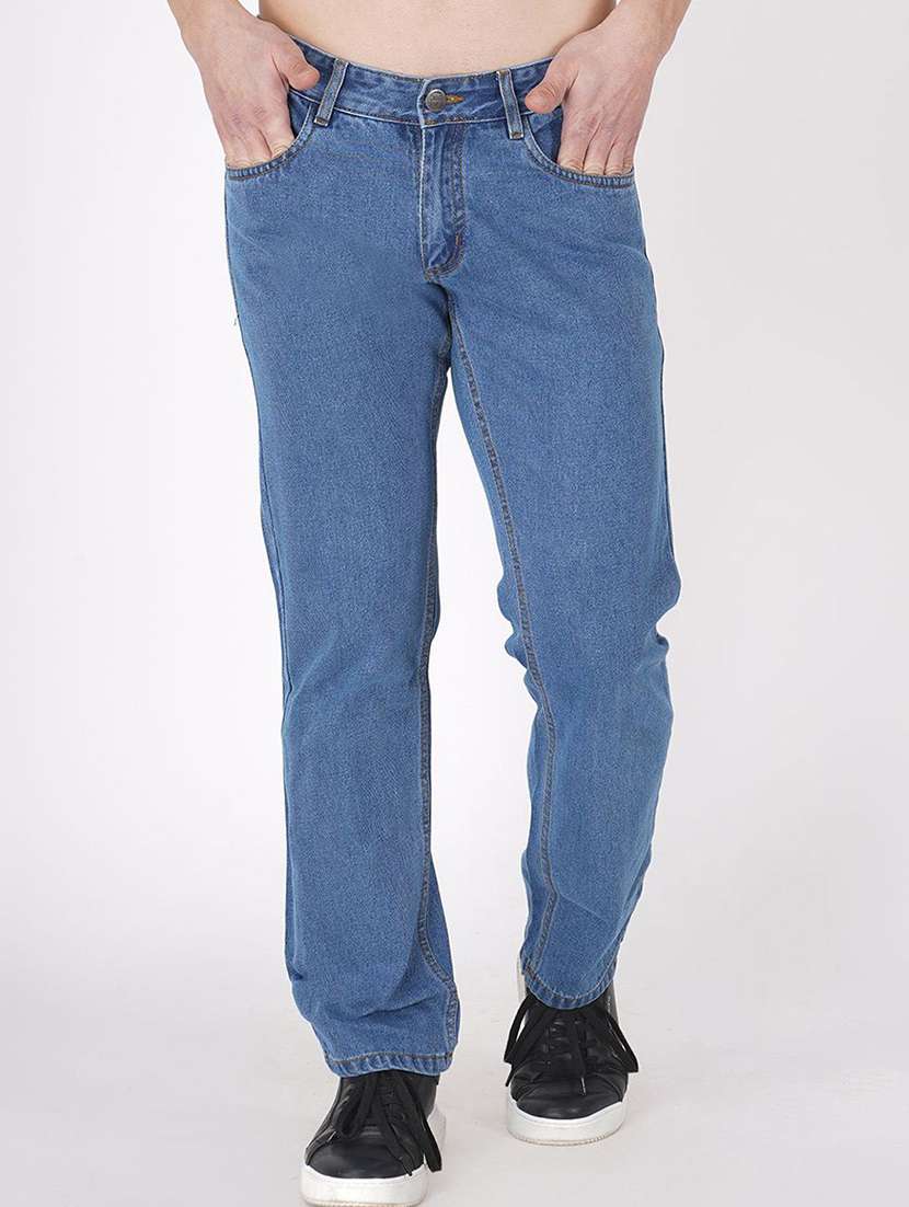 mens blue denim jean
