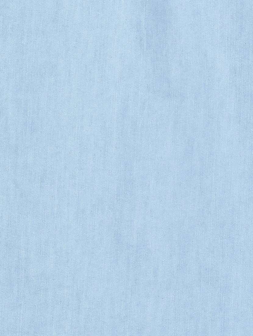 men solid mandarin neck short kurta - 22457240 -  Standard Image - 5