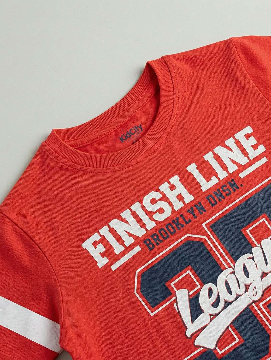 boys red cotton blend t-shirt - 22457658 -  Standard Image - 3