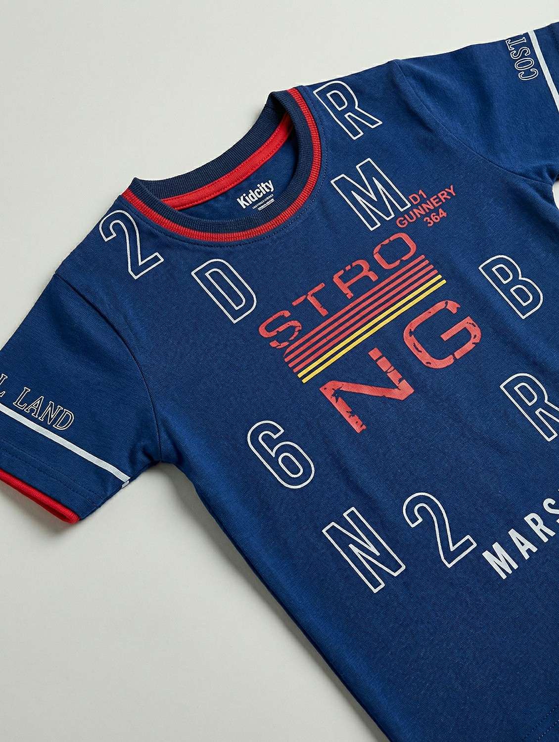 boys blue cotton blend t-shirt - 22457665 -  Standard Image - 3