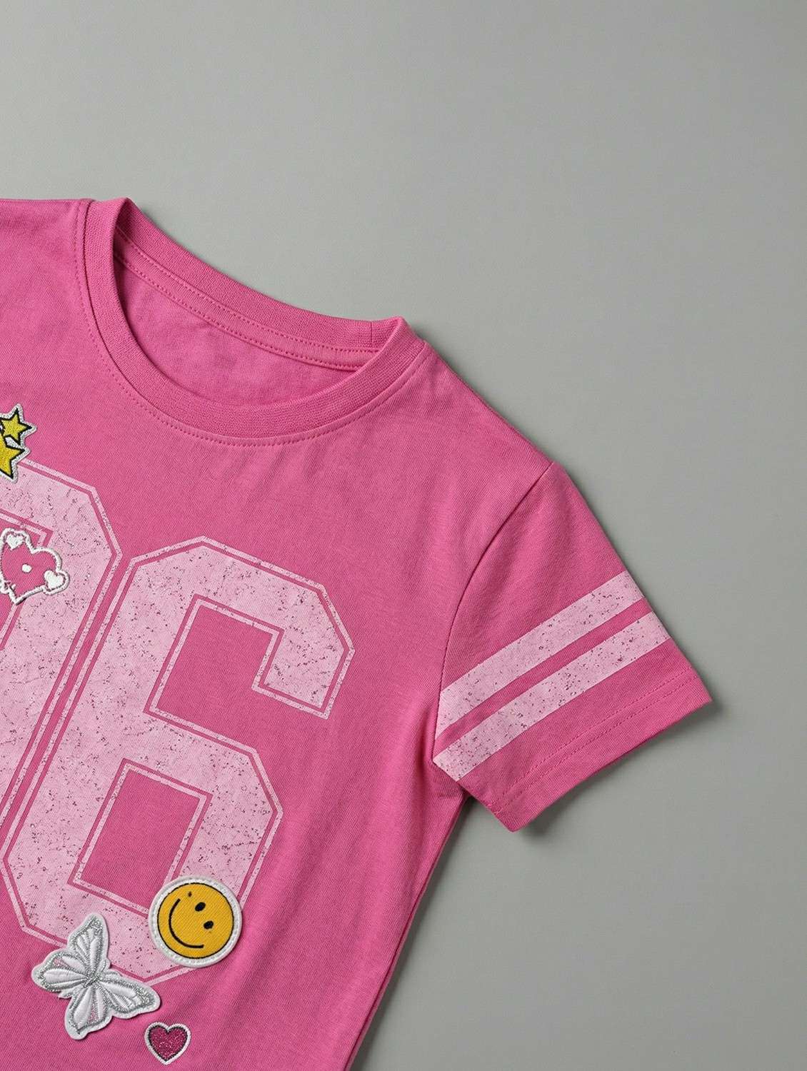 girls red cotton tops top - 22457671 -  Standard Image - 3