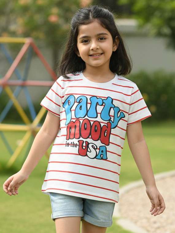 girls white cotton tops top