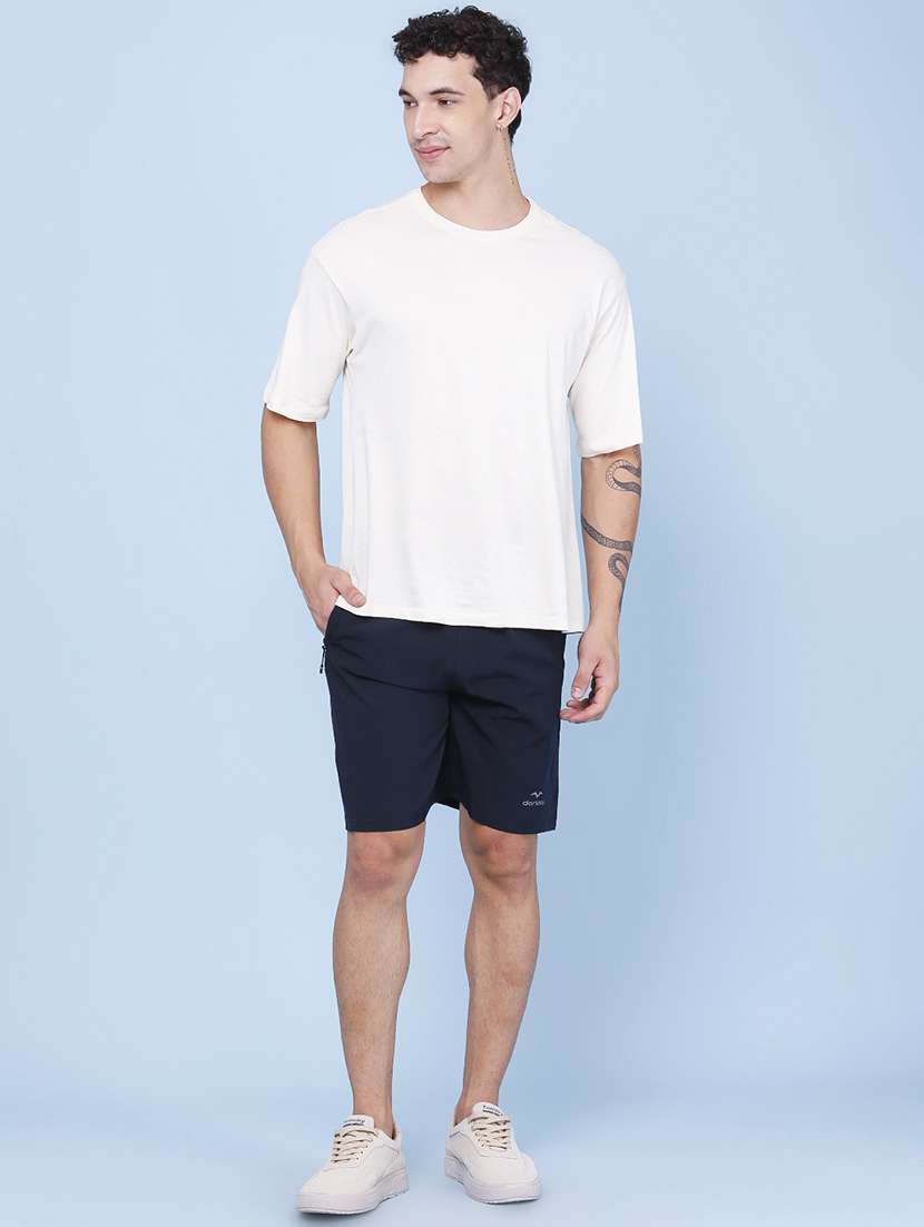 men solid mid rise regular fit sport shorts - 22457754 -  Standard Image - 5