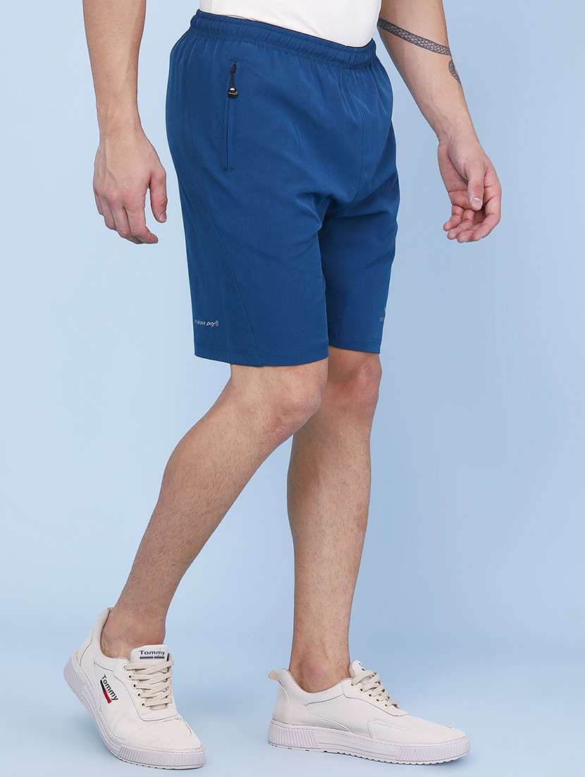 men solid mid rise regular fit sport shorts - 22457758 -  Standard Image - 3