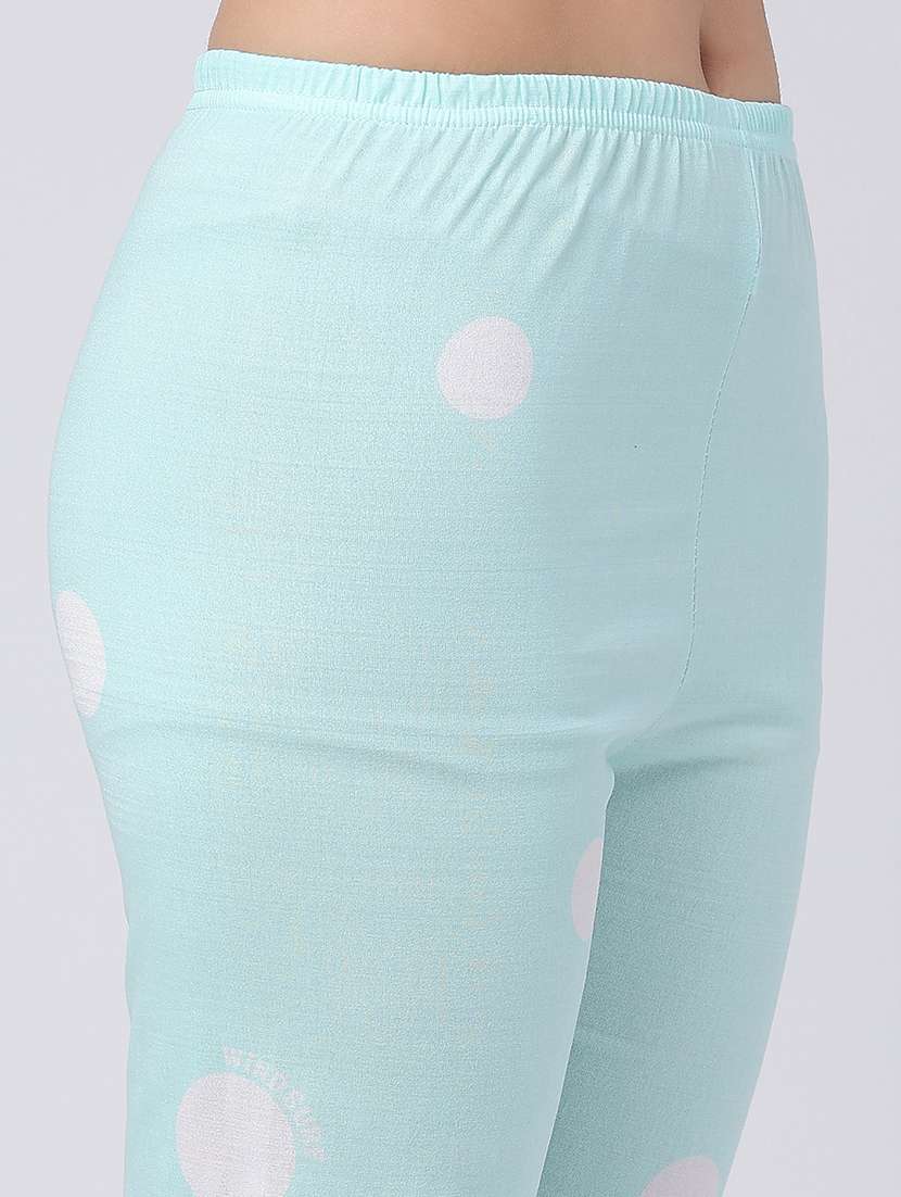 women printed round neck top and shorts set - 22457776 -  Standard Image - 5