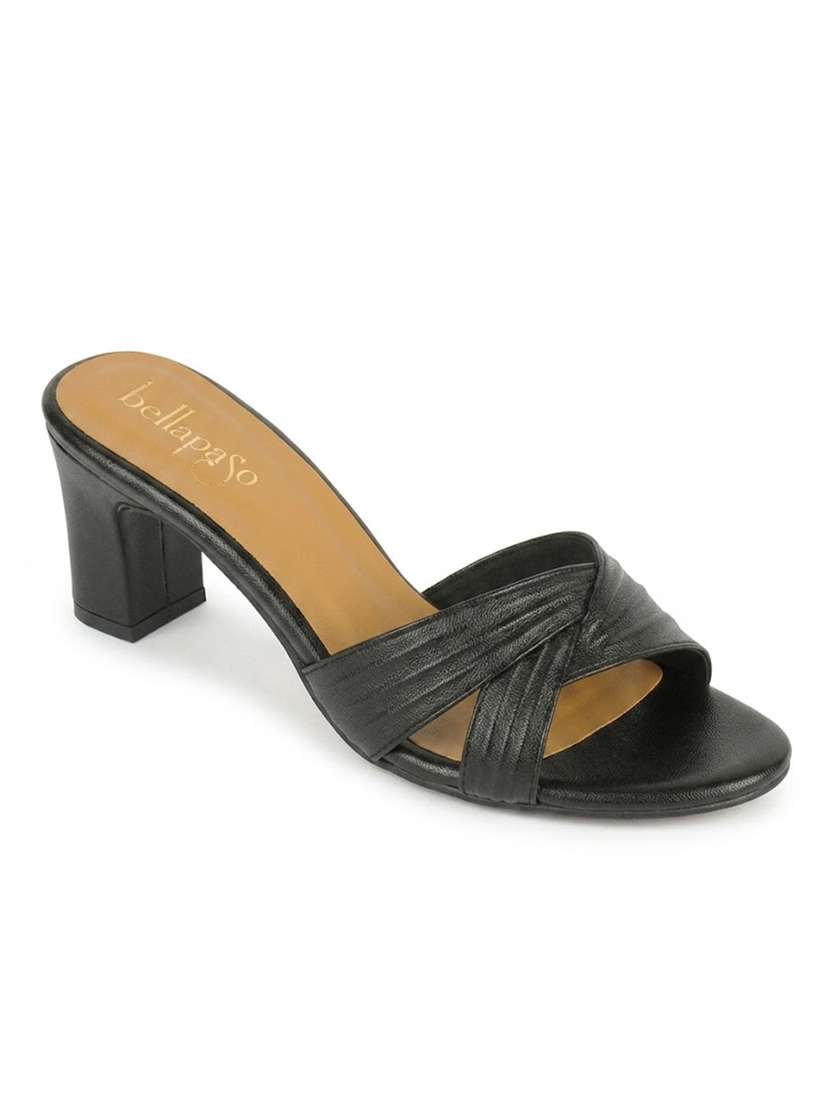 women solid slip on sandal - 22458042 -  Standard Image - 3