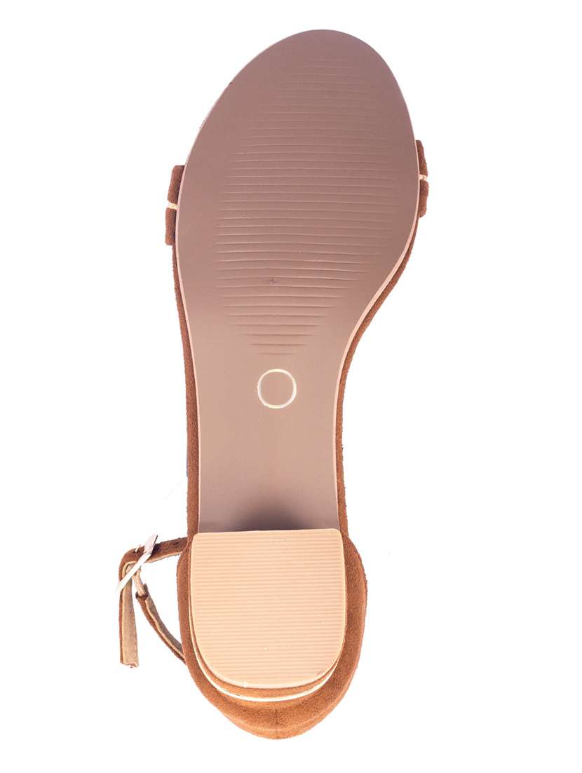 women solid ankle strap sandal - 22458054 -  Standard Image - 3