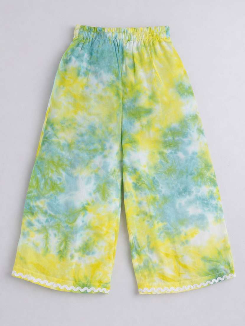 girls yellow rayon a-line dress - 22458071 -  Standard Image - 3
