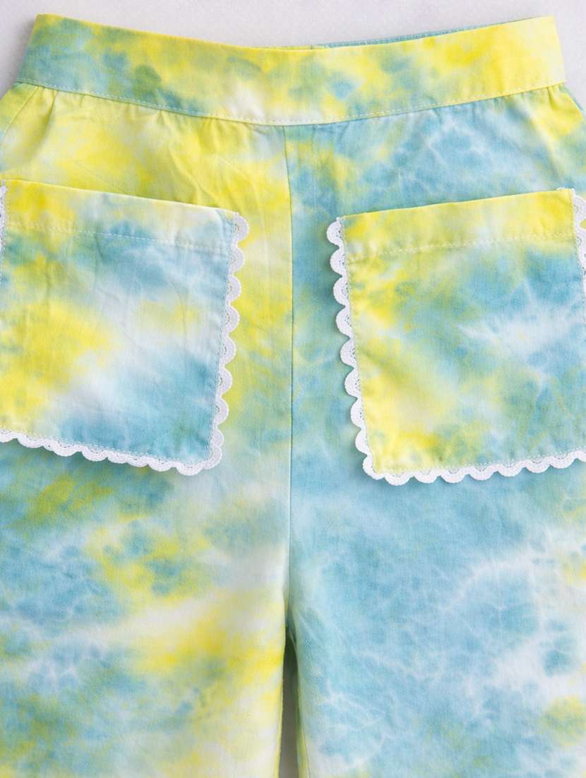 girls yellow rayon a-line dress - 22458071 -  Standard Image - 5