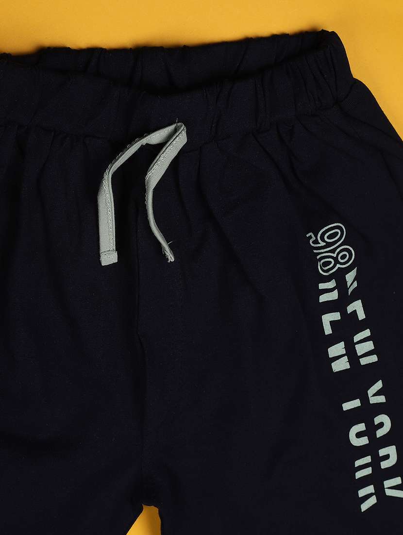 boys colourblocked round neck t-shirt and shorts set - 22458930 -  Standard Image - 3
