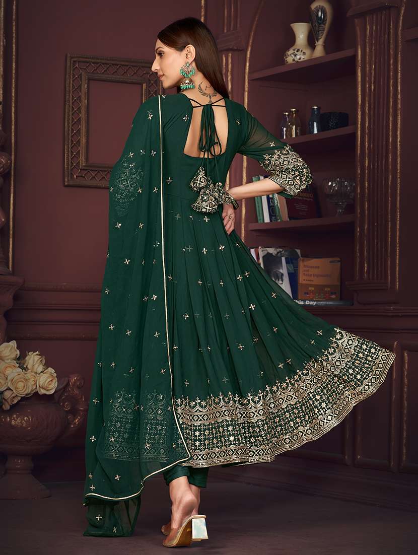 women solid with work unstitched suit - 22459985 -  Standard Image - 3