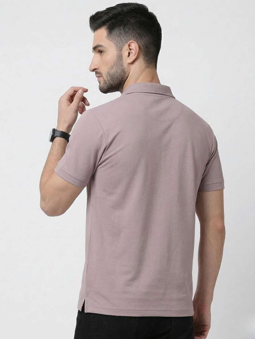 men printed short sleeve regular fit polo t-shirt - 22460939 -  Standard Image - 3