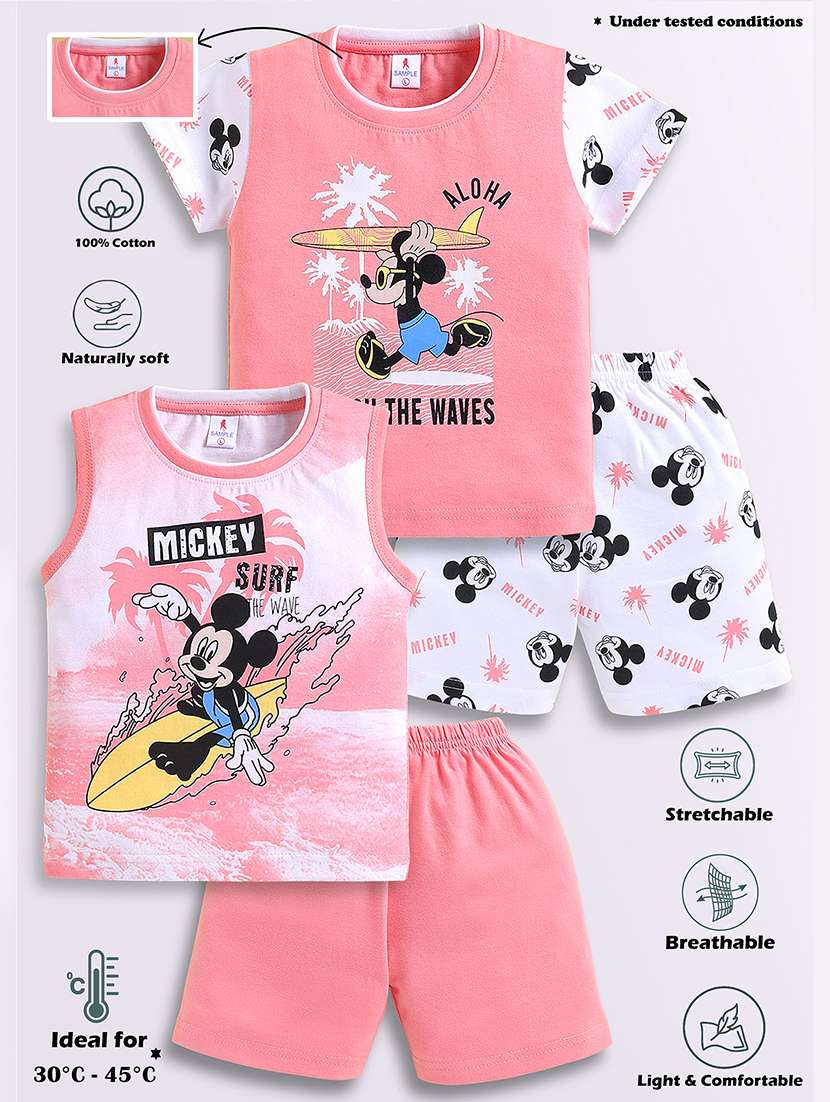 kids multi colored cotton suit sets twin sets & dungree - 22460950 -  Standard Image - 5