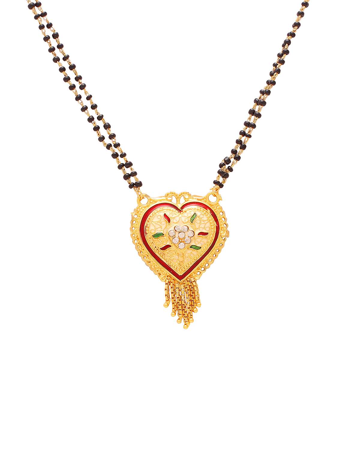 gold beads mangalsutra