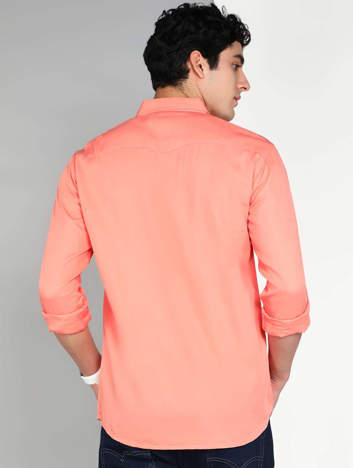 men  twill shacket - 22461100 -  Standard Image - 3