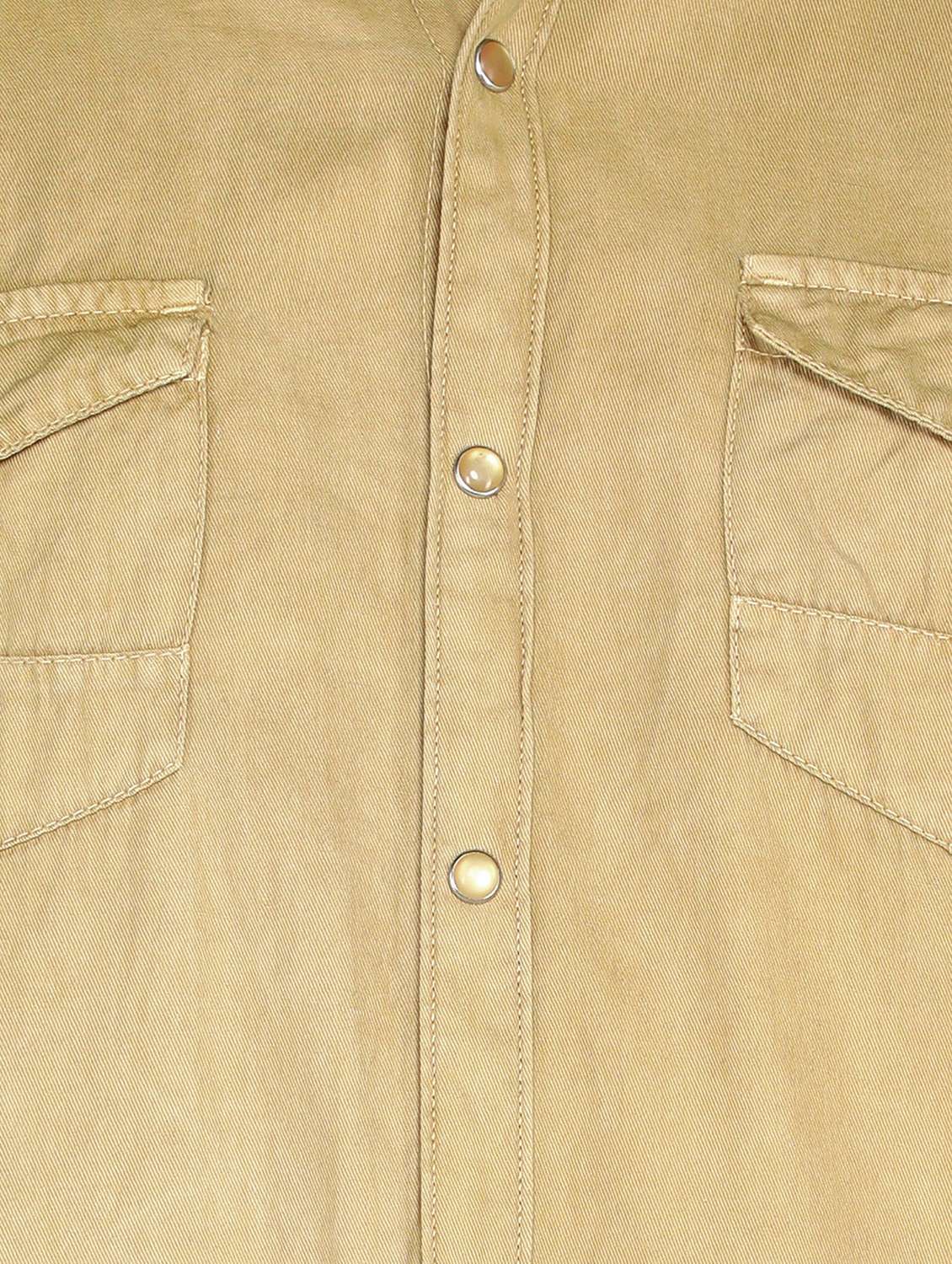 men twill shacket - 22461101 -  Standard Image - 5