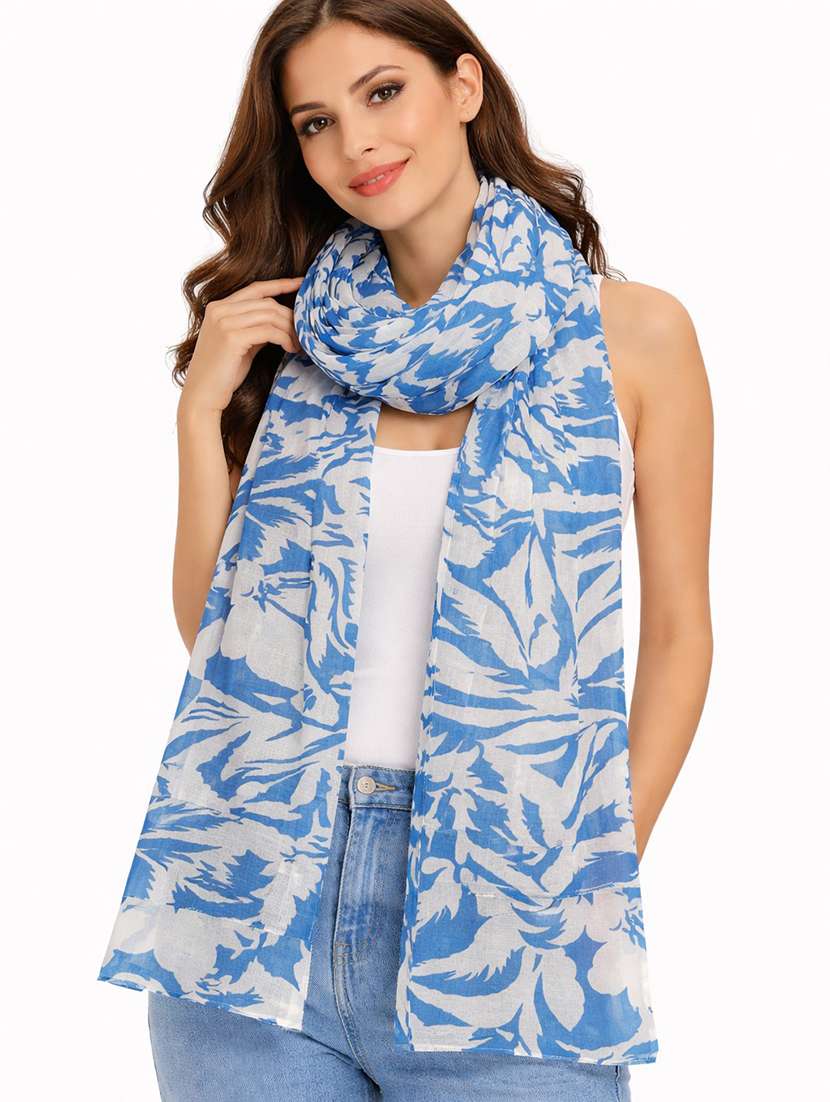 women printed scarf