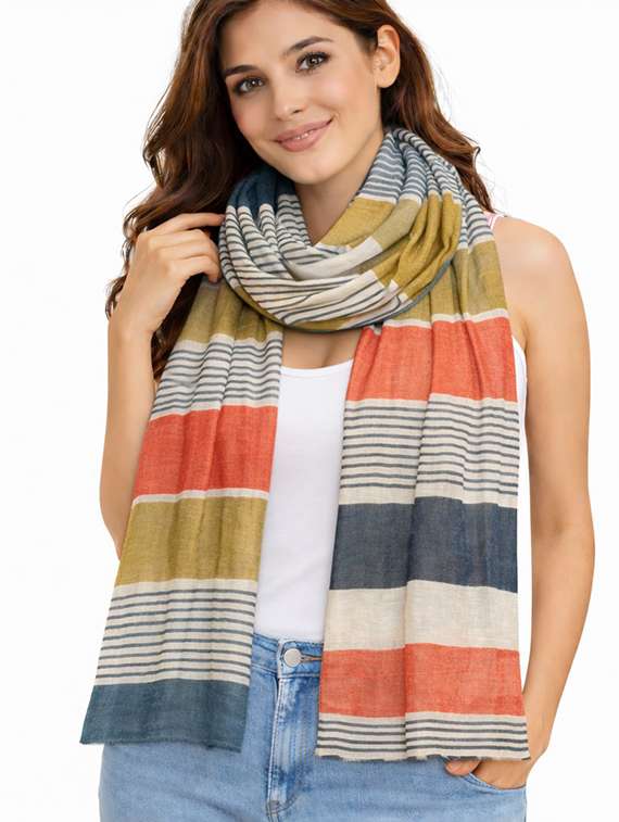 women printed scarf