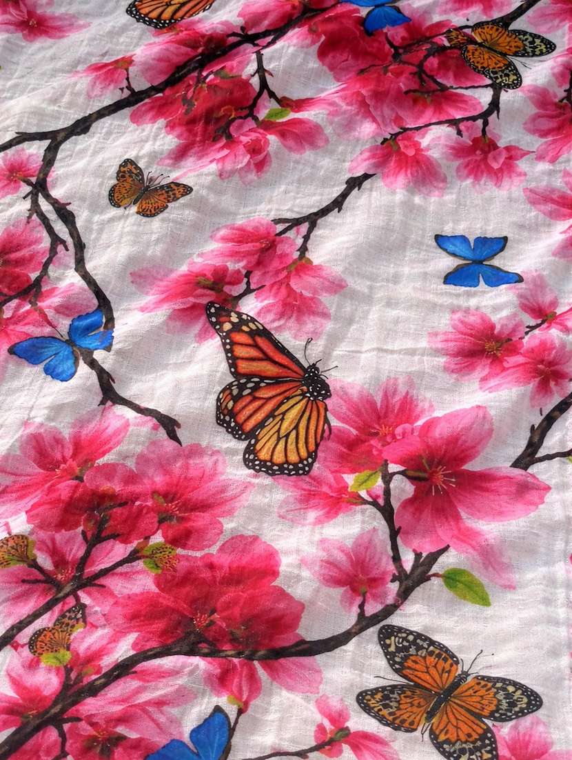 women floral printed scarf - 22461189 -  Standard Image - 3