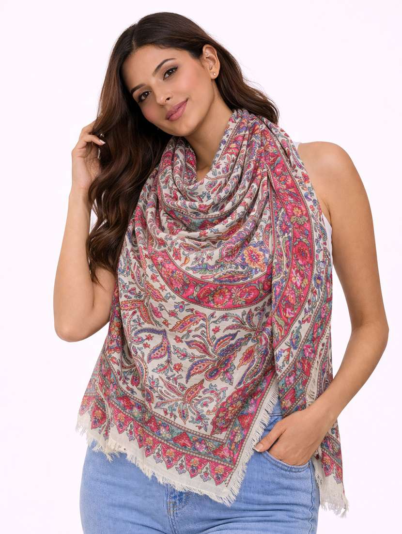 women printed scarf