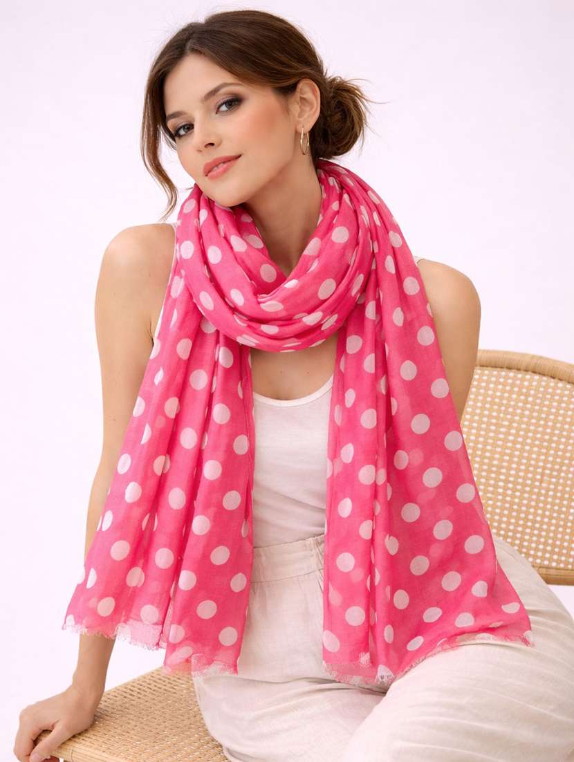 women printed scarf