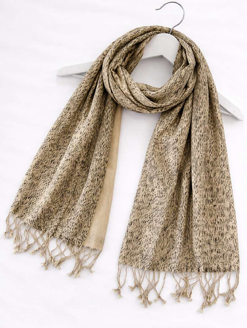 women printed viscose scarf - 22461223 -  Standard Image - 3