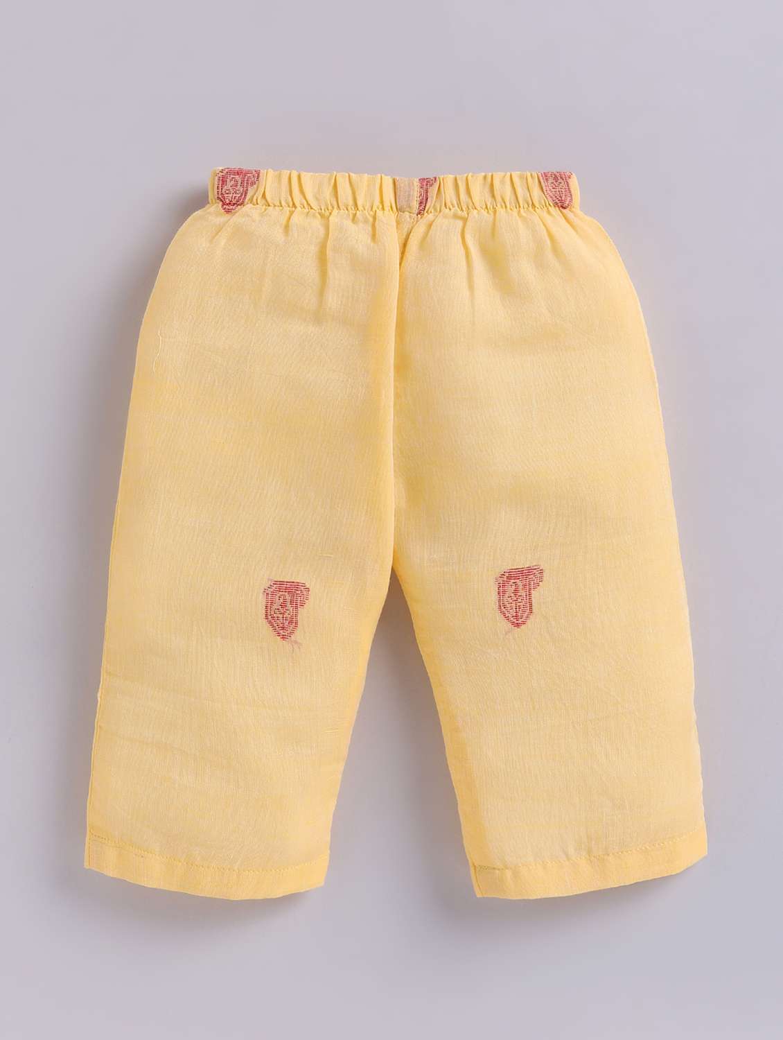 girls yellow cotton shorts & top set co-ord set - 22461233 -  Standard Image - 3