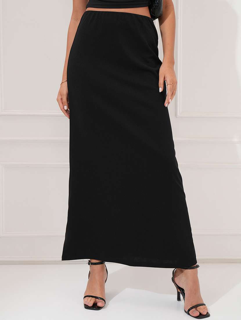 men black polyester pencil skirts skirt