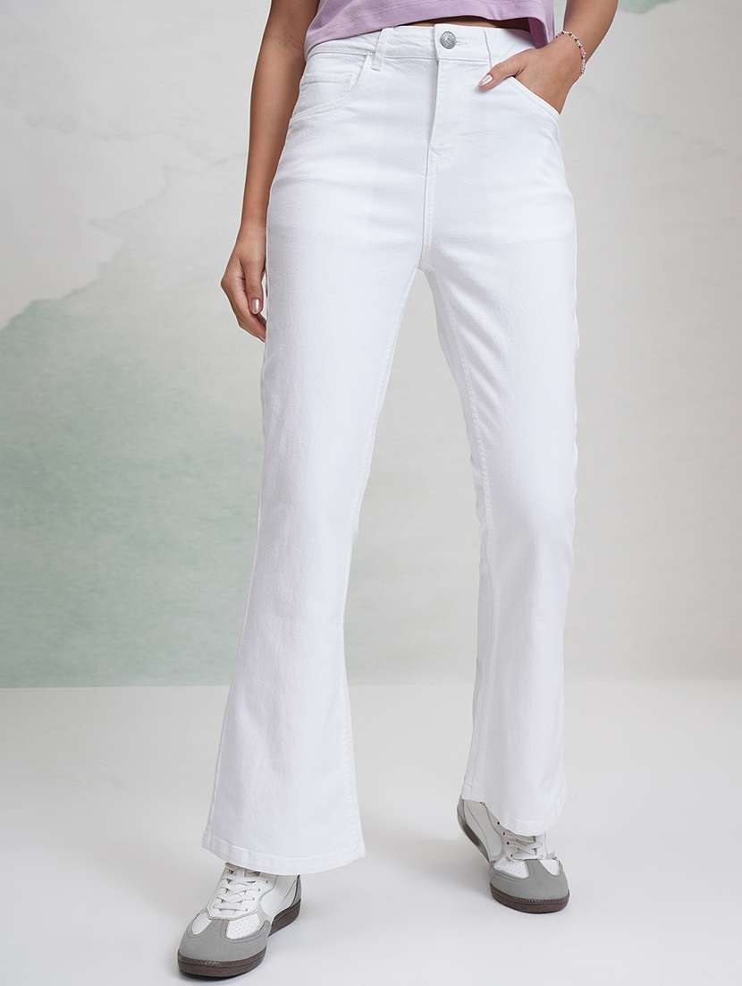 women white cotton jean