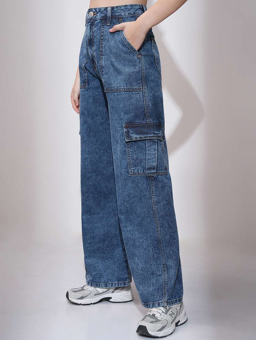 women  cotton jean - 22462483 -  Standard Image - 3