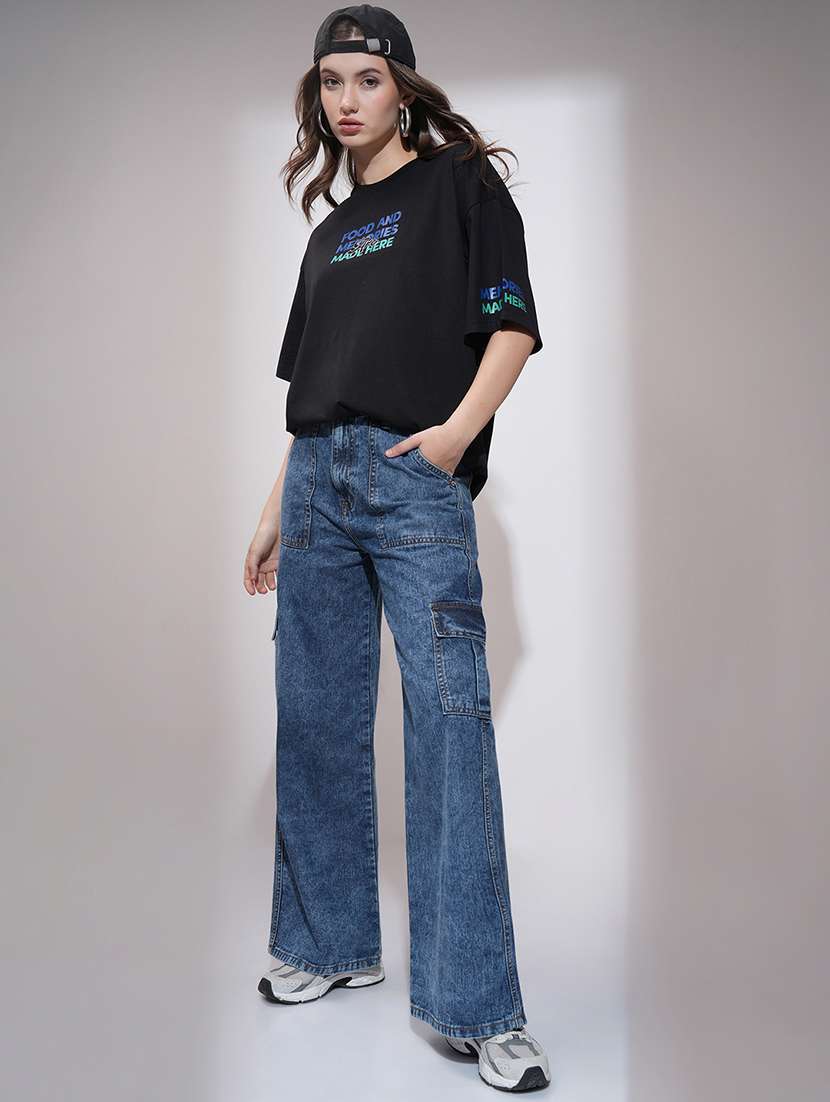 women  cotton jean - 22462483 -  Standard Image - 5
