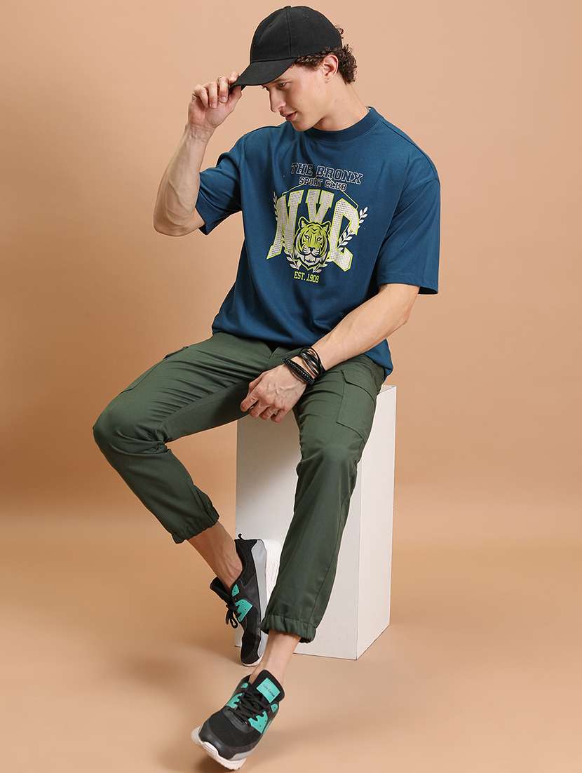 Men Polyester Pleated Casual Trouser - 22462732 -  Standard Image - 5