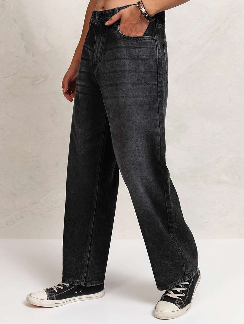men grey cotton jean - 22462836 -  Standard Image - 3