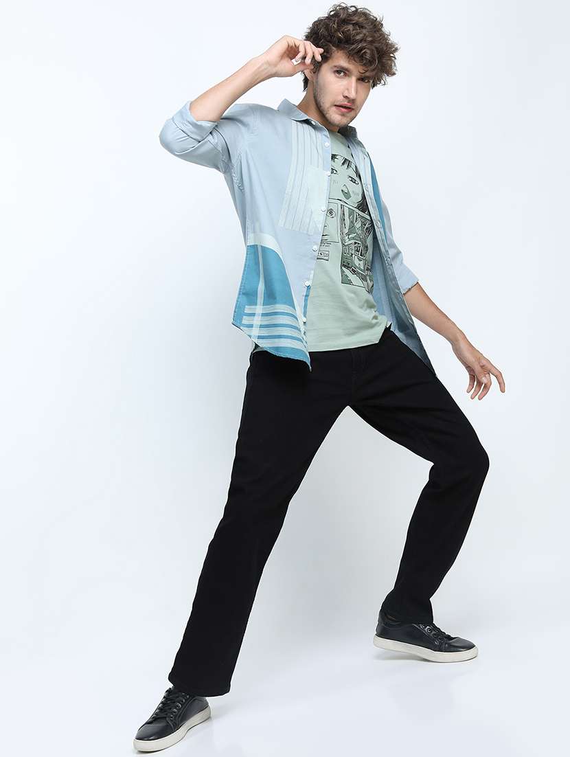 men black cotton jean - 22462905 -  Standard Image - 5