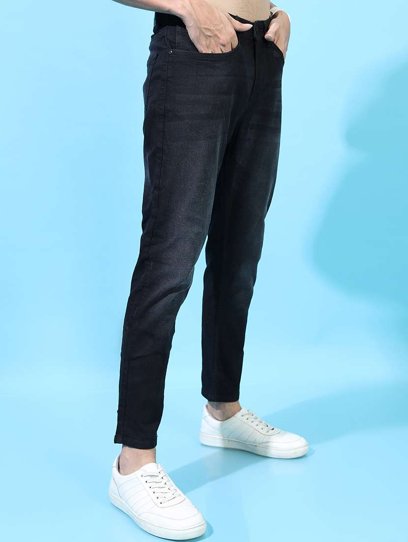 men black cotton jean - 22462906 -  Standard Image - 3