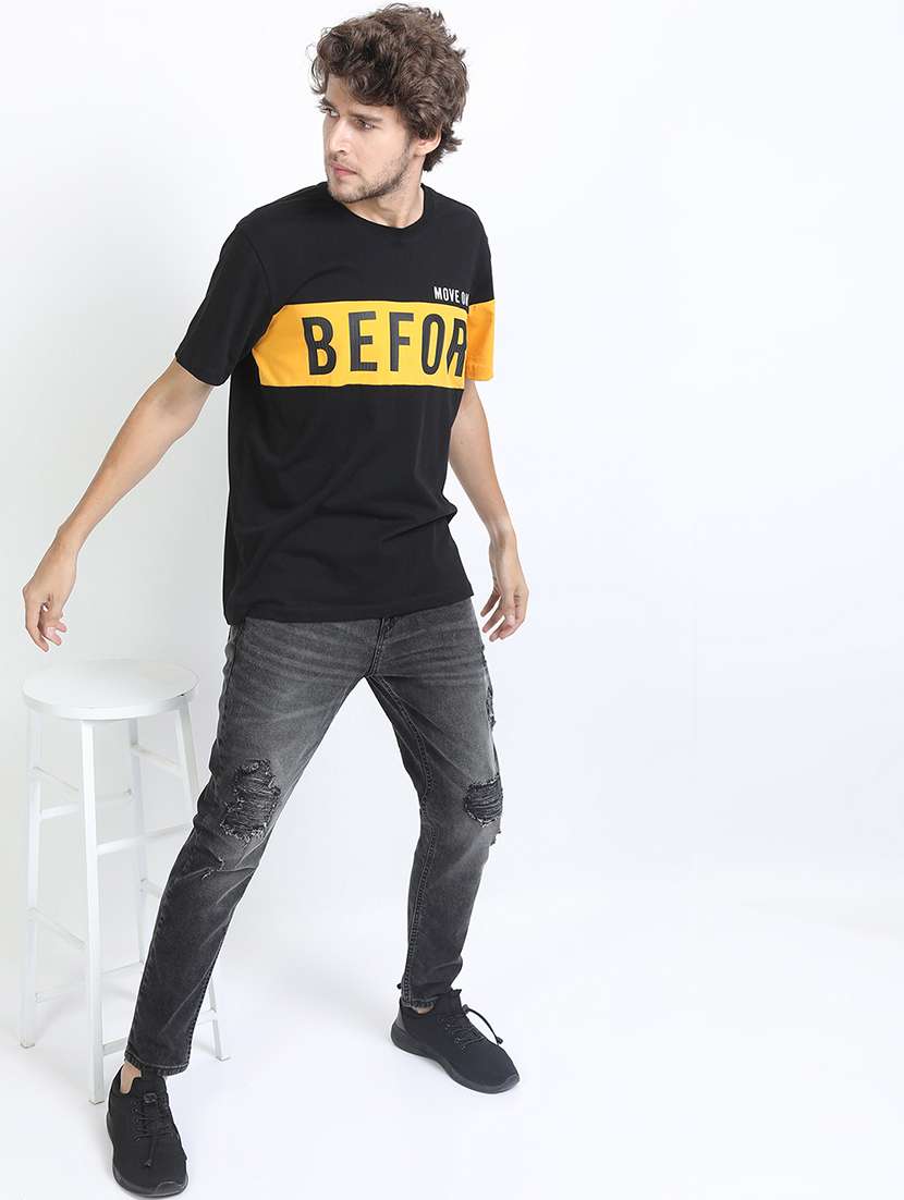 men grey cotton jean - 22462916 -  Standard Image - 5