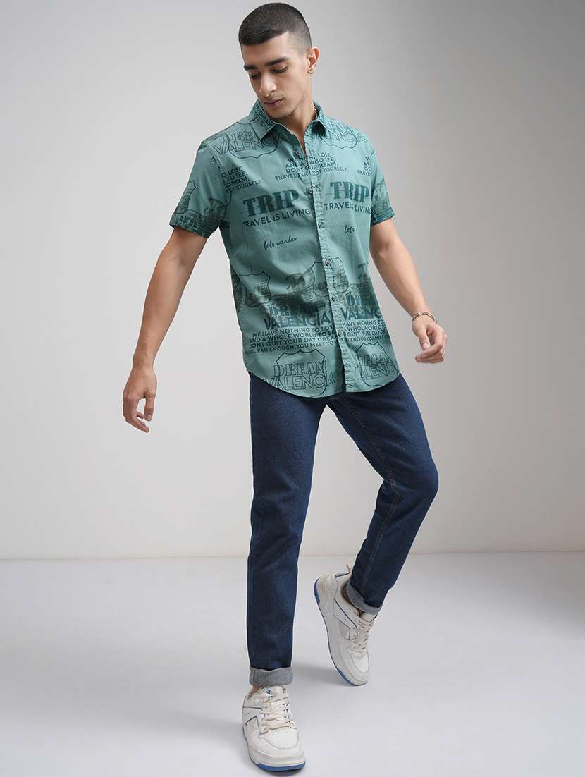 Men Blue Cotton Jean - 22462938 -  Standard Image - 5